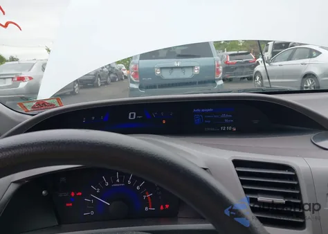 2012 Honda Civic Lx z USA, uszkodzony, nr VIN 19XFB2F58CE375861